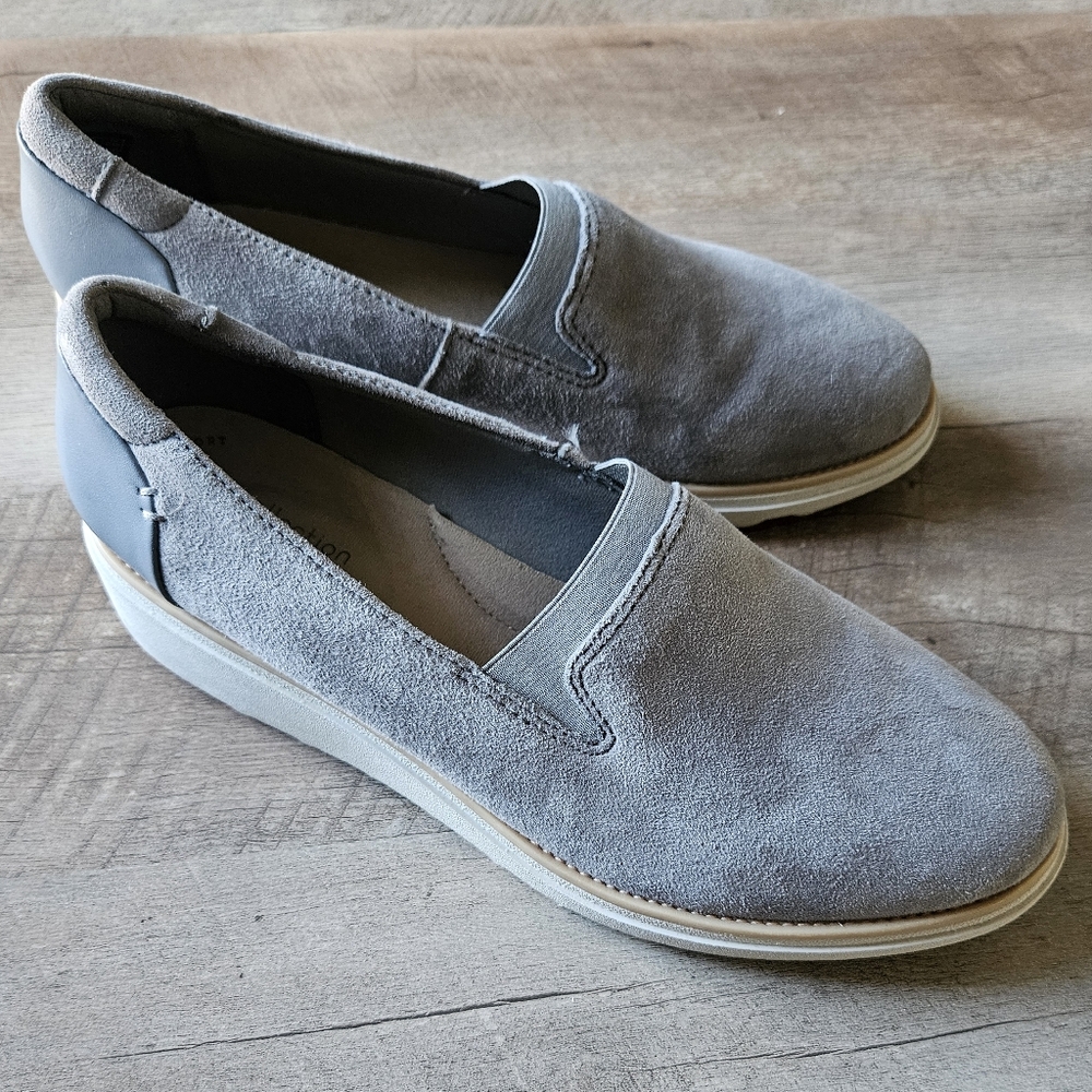 Clarks Sharon Dolly Womens Loafers Size 8
